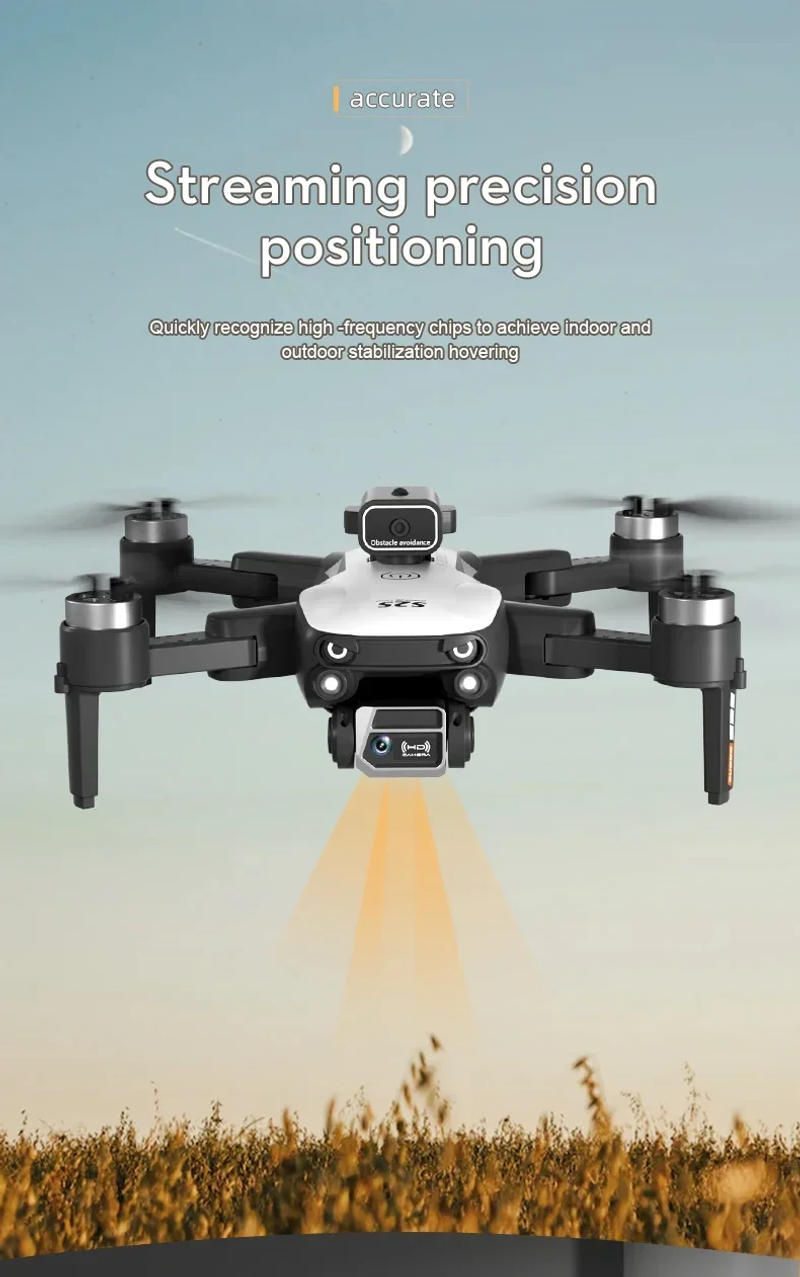 Description Picture 6 of itemXiaomi MIJIA S2S Mini Drone 8K HD Camera Obstacle Avoidance Aerial Photography Brushless Motor Foldable Rc Quadcopter Kid Toys