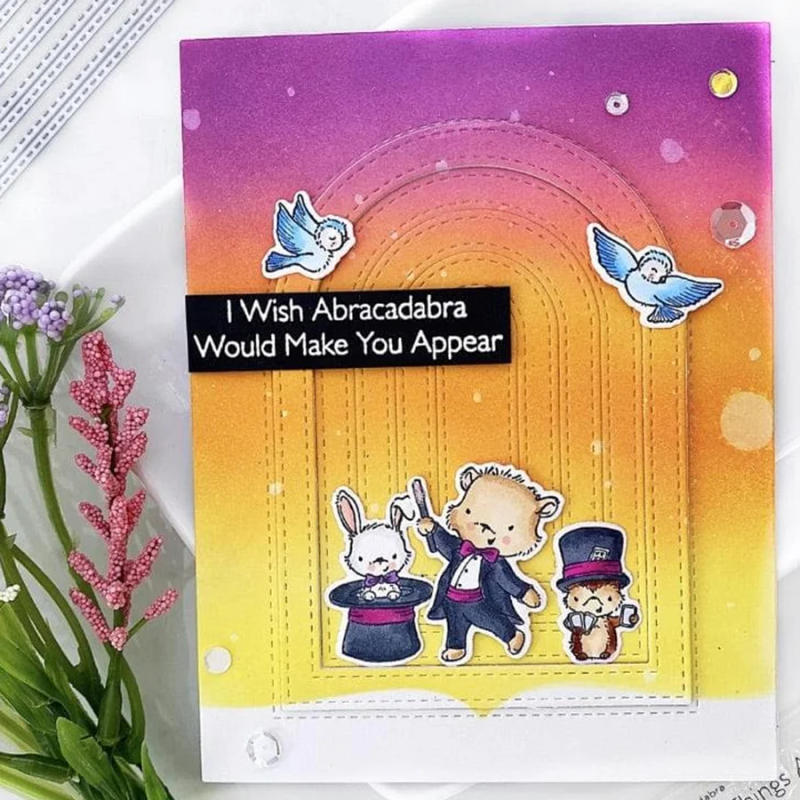 Description Picture 4 of itemLucky Goddess Metal Cutting Dies Stitched Arch Diy Scrapbooking Photo Album Decorative Embossing Paper Card Crafts