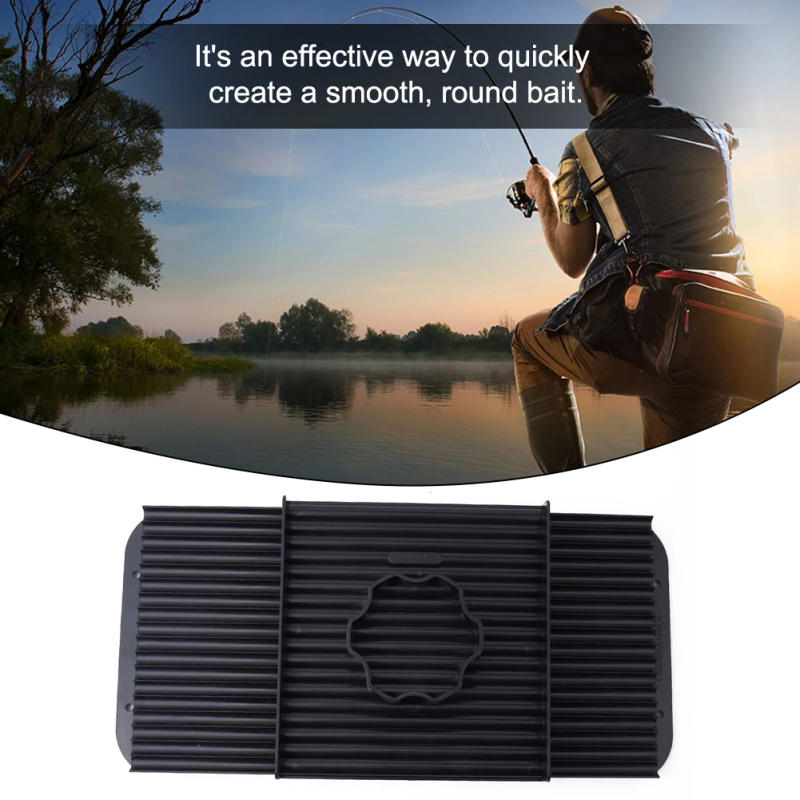 Description Picture 3 of itemCarp Fishing Boilie Rolling Table Baitmaker Pop-Ups Boilie Bait Long Base Tackle ABS 30x15cm Boilies Rolling Table Fishing Tool