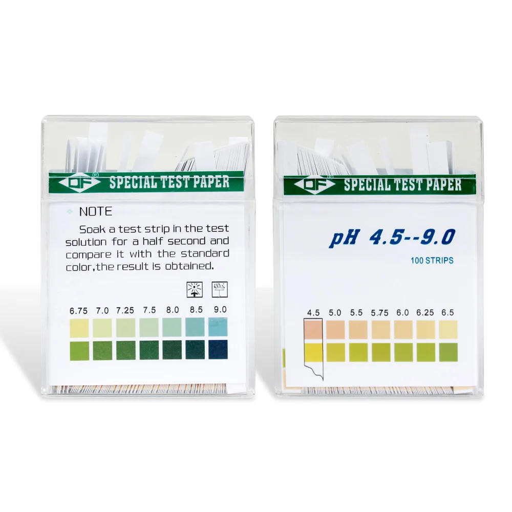 Description Picture 4 of itemPH Meters Laboratory Househ100pcs/set PH Test Strip PH 4.5-9.0 Test Paper For Water Saliva and Urine Measuring Testing tools