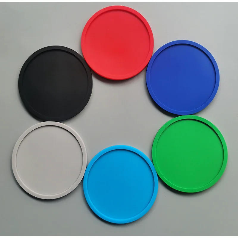 Description Picture 2 of itemCup Coaster Silicone Cup Pad Slip Insulation Pad Cup Mat Hot Drink Holder Mug Stand Home Kitchen Accessories