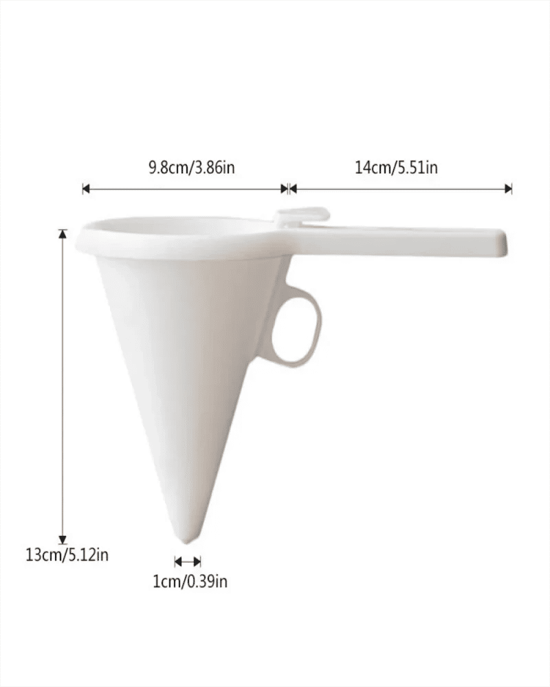 Description Picture 6 of itemAdjustable Hand-held Baking Funnel Tools Cream Batter Chocolate Liquid Dispenser Pastry Mold Cookie Cupcake Pancake Baking Tool