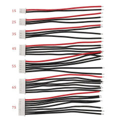 10CM RC Lipo Battery Balancer Charger Plug 22AWG Silicone Wire Connector DIY Connector Plug Wire JST-XH Balancer Cable