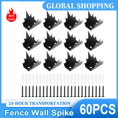 Wall Security Spikes Fence Bird Defender Anti Theft Spikes Multifunctional Outdoor Fence Bird Spikes Garden Protection Tools