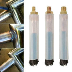 1PCS Pickling Brush Weld Cleaning Tool Weld Cleaning Brush M6/M8/M10 Thread Carbon Fibre Polish Welding Brush For Tig Mig Weld