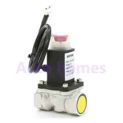 Natural gas pipeline electronic valve gas cut-off valve mechanical leakage safety alarm electromagnetic valve G1/2" G3/4" G1"