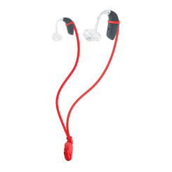 Hearing Aid Clip Clamp Rope Elastic Rings Prevent Lost Hearing Aids Fixation Lanyard Clip Holder Anti Loss Rope For Senior