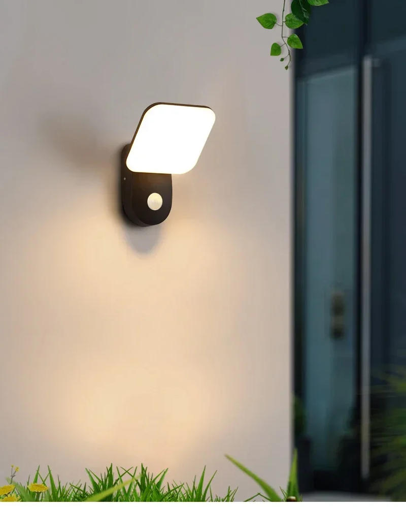 Description Picture 2 of itemWall Lamp Outdoor Garden Waterproof Illuminate Porch Light Home Courtyard Rotatable Lamps for Room Decor Sensor LED Lights