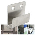 1 U-shaped stainless steel angle bracket, ceramic tile display stand, no pendant, fixed hook, wall hanging buckle, hook