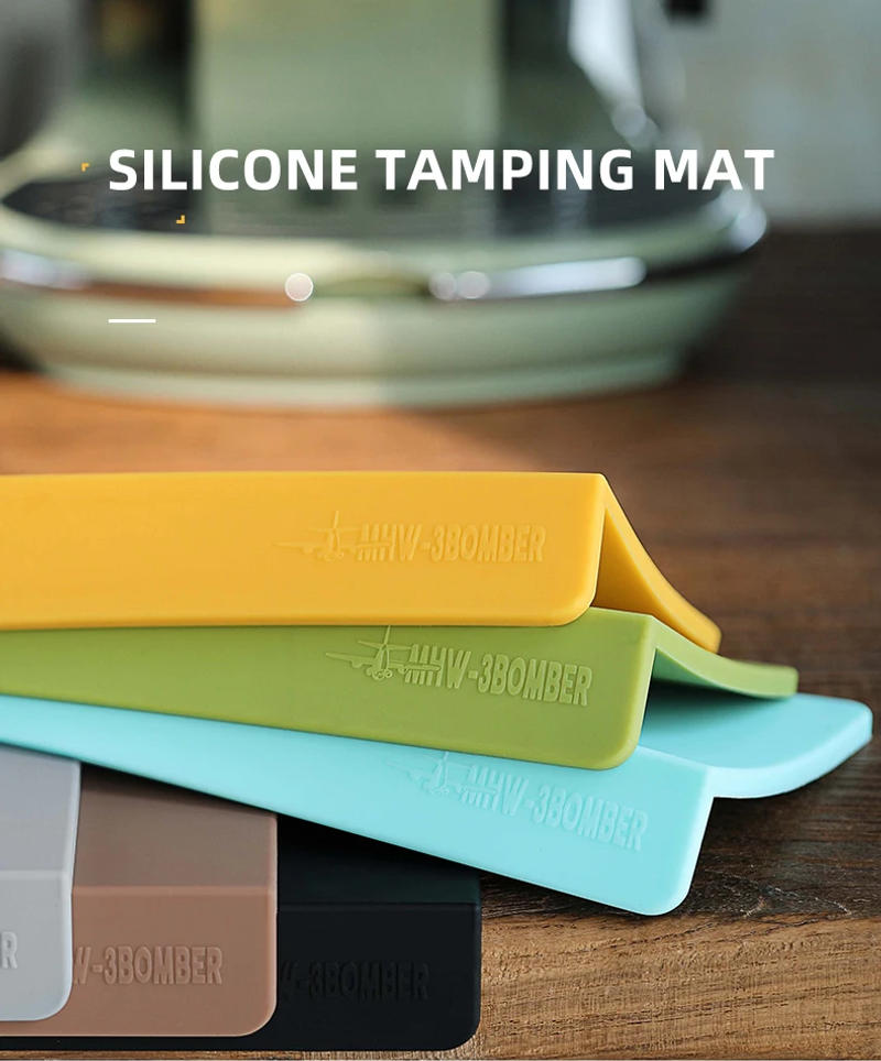 Description Picture 4 of itemMHW-3BOMBER Coffee Tamper Mat Anti-slip Silicone Food Grade Pad Espresso Tamping Station Cafe Bar Home Kitchen Accessories