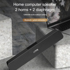 Multimedia Home Theater Portable Wireless Speaker Subwoofer Soundbar TV Computers HIFI Bass Speakers For U Disk AUX Bluetooth
