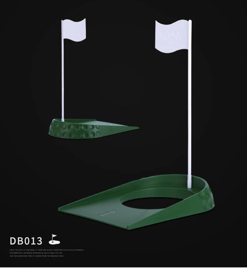 Description Picture 2 of itemPGM Golf Hole Cup with Hole Flag ABS Portable Indoor Golf Putting Trainer Putter Green Practice Home Yard Outdoor Training Aid