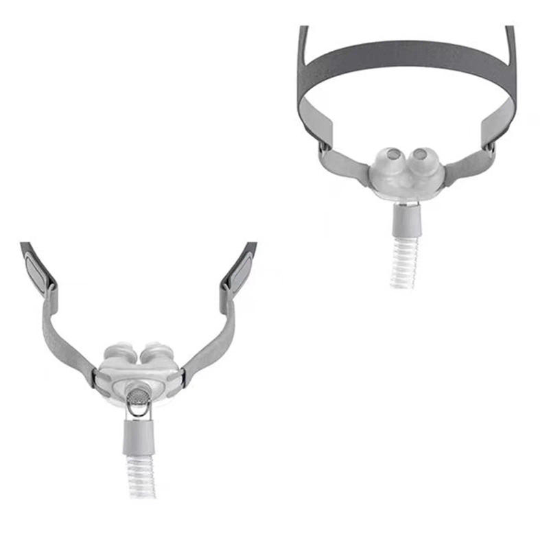 Description Picture 4 of itemP10 Nasal Pillow Set,Soft Double Silicone Nose Cushion,Seals well for a comfortable fit,CPAP Supplies to prevent sleep snoring