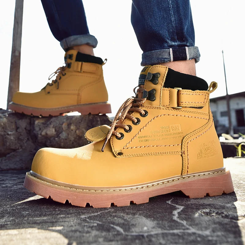 Description Picture 3 of itemCouple Boots for Men and Women Classical Outdoor Casual Winter Warm Comfortable Walking Shoes High-top Non-slip Snow Boots Men