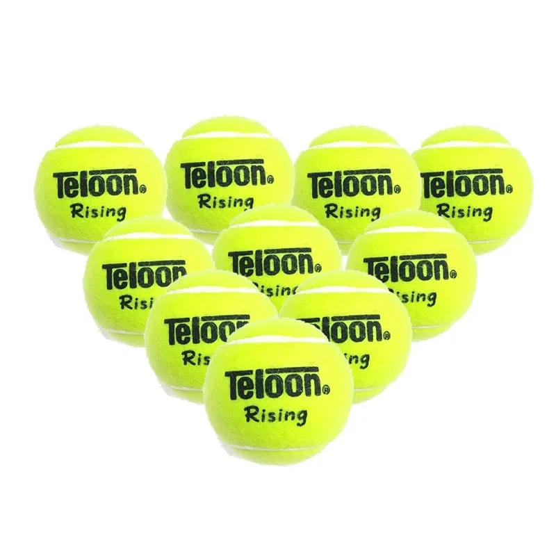 Description Picture 3 of item10Pcs Teloon Tennis Balls Rising Good Bounce for Advanced Player Amateur Competition Practice Training Wool Tennis Ball