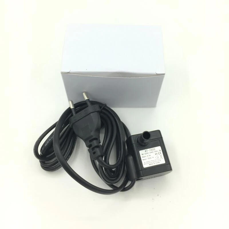 Description Picture 5 of itemUltra-quiet 3W AC 220V Water Pump Flow Rate Waterproof Brushless Pump Mini Water Filter Fish Tank Fountain Pump European plug
