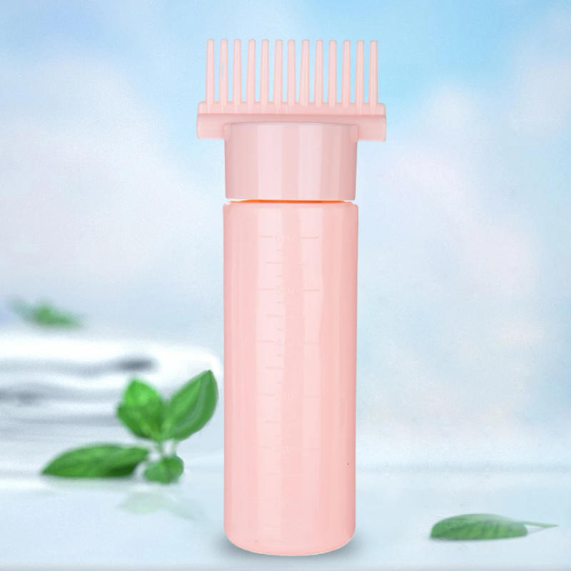 Description Picture 6 of item180ml Plastic Purpose Squeeze Bottle Refillable Multicolor Comb Color Applicator for Hair Coloring Hairdressing Styling Tools