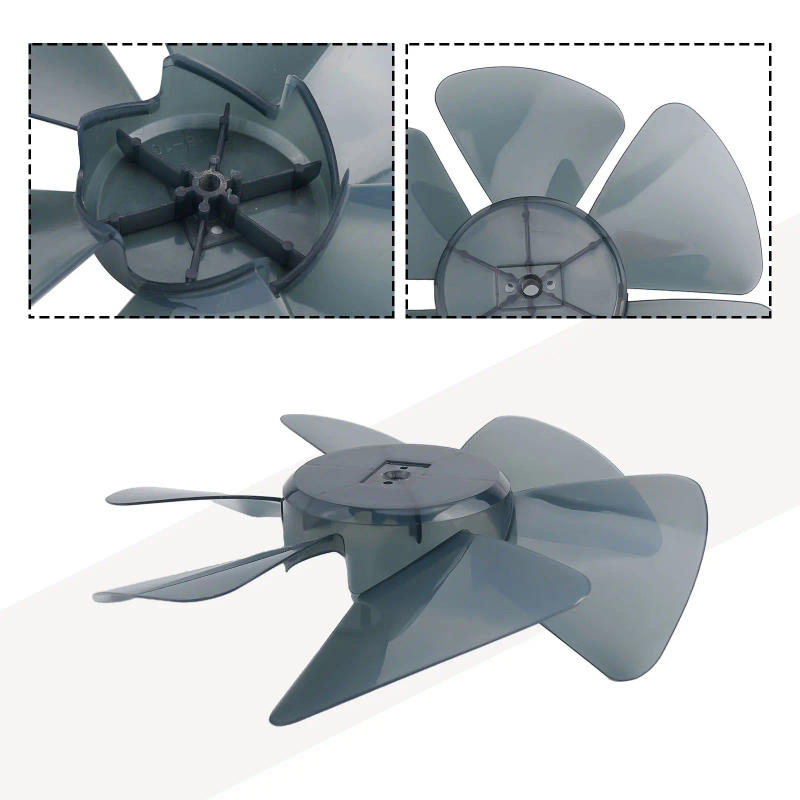 Description Picture 6 of item10Inch Plastic Fan Blade 6-Blade Household Electric Fan Replacement Parts General Table Fan Floor Fan Wall Fan Blades Fan Part