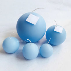 2-6cm Spherical Candle Plastic Mold DIY Handmade Round Ball Planet Series Aromatherapy Candle Making Supplies Acrylic Mold Kit