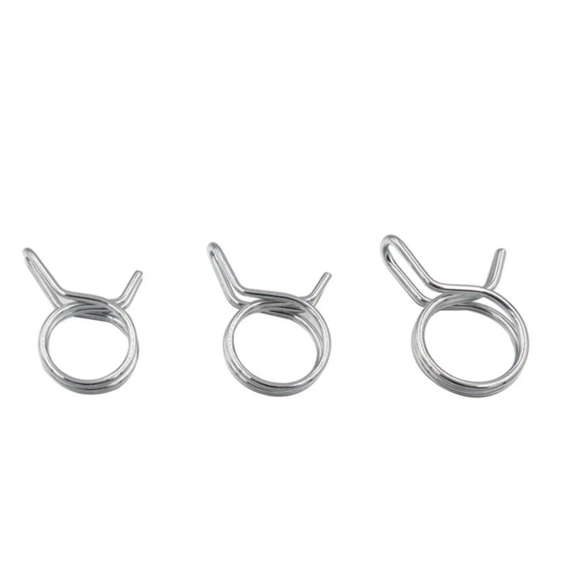 Description Picture 6 of item150 Pieces Double Wire Spring Hose Clamp with Storage Box Carbon Steel Clips 5-14mm for Hose Silicone Tube Fuel Line