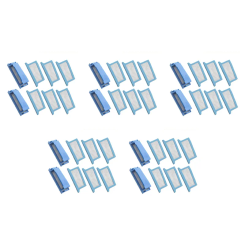 B82B-Filter Kits For Respironics For Dreamstation Include 10 Reusable Filters & 30 Disposable Ultra-Fine Filters
