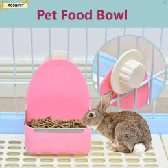 Pet Food Bowl Fixed Large-capacity Anti-drop Impact-resistant pet food dispenser Bowl For Rabbit Guinea Pig Pet Accessories