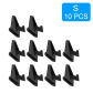 10Pcs Black S
