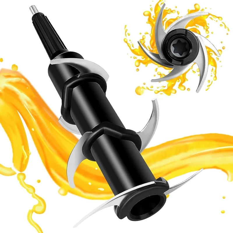 Description Picture 3 of itemBlender 6 Blade Replacement For Ninja 72 Oz Pitcher BL660 BL681A BL682 BL700 BL780 BL910 BN701 BN751 BN801 CO610 Mixer