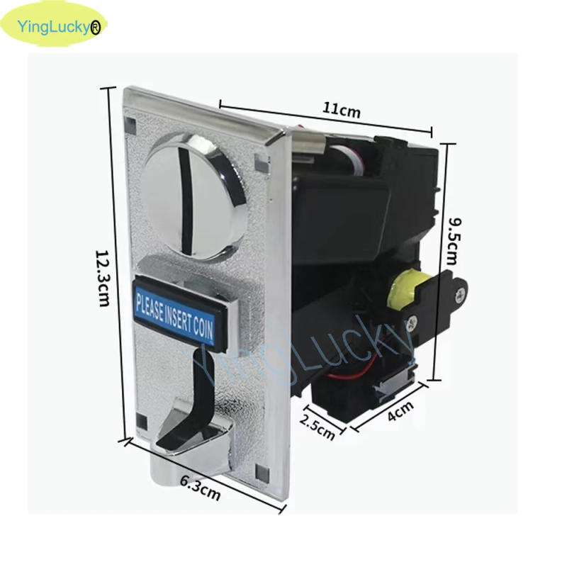 Description Picture 4 of itemMulti-value coin acceptor Electronic Vending Machine Multi Coin Acceptor Selection Mechanism Arcade Game Ticket Roll Down 616