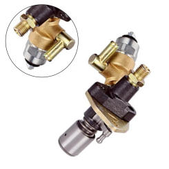 High Quality Fuel Injector Pump With Solenoid Electric Oil Pump For 186 186F 188 For Yanmar L100 10HP Diesel Engine Generator