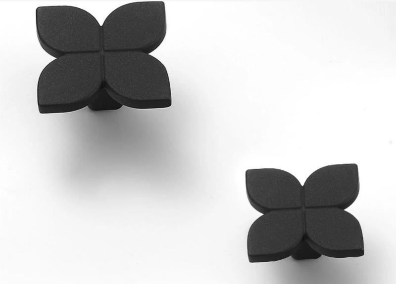 Description Picture 4 of itemButterfly Shape Cabinet Handle Zinc Alloy Matt Kitchen konb Furniture Knob Door Hardware 5Pcs/set