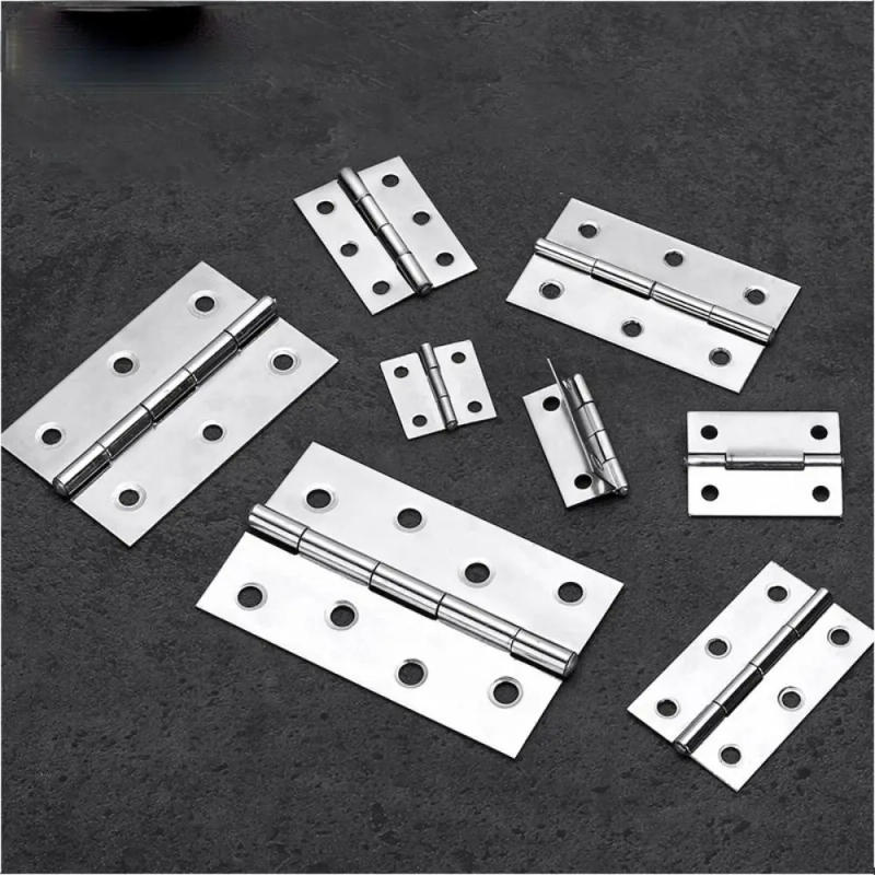 Description Picture 3 of item1Pcs Window Accessories Door Hinges 1/1.5/2/2.5/3 Inch 201 Stainless Steel Cross Hinge Aluminum Core Folding Furniture Hardware