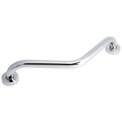 Fdit Stainless Steel Bathtub Arm Safety Handle for Bath Shower Grab Tub Bar Wall Mount Grip Toilet Bathroom Handrail