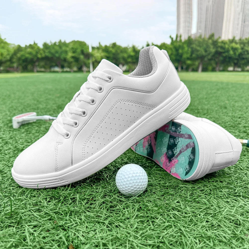 Description Picture 3 of itemWaterproof Golf Shoes Men Professional Golf Sneakers Luxury Golfing Footwears