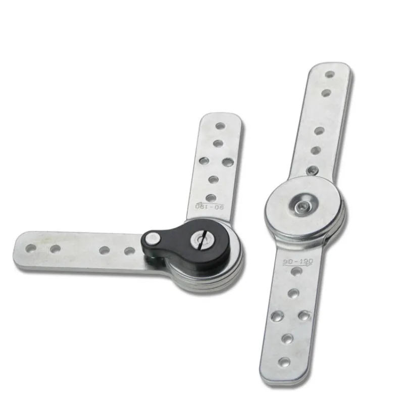 Description Picture 4 of item1Pair(2pcs)/Lot Furniture Adjustable Angle Adjuster Mechanism Hinge Hardware Sofa Headrest Hinge Bed Bedding Ratchet