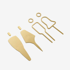 Brass Sexed's Sign Company Bathroom Shopping Mall Fitting Changing Room Gender Difference Identification Customized Metal Signag