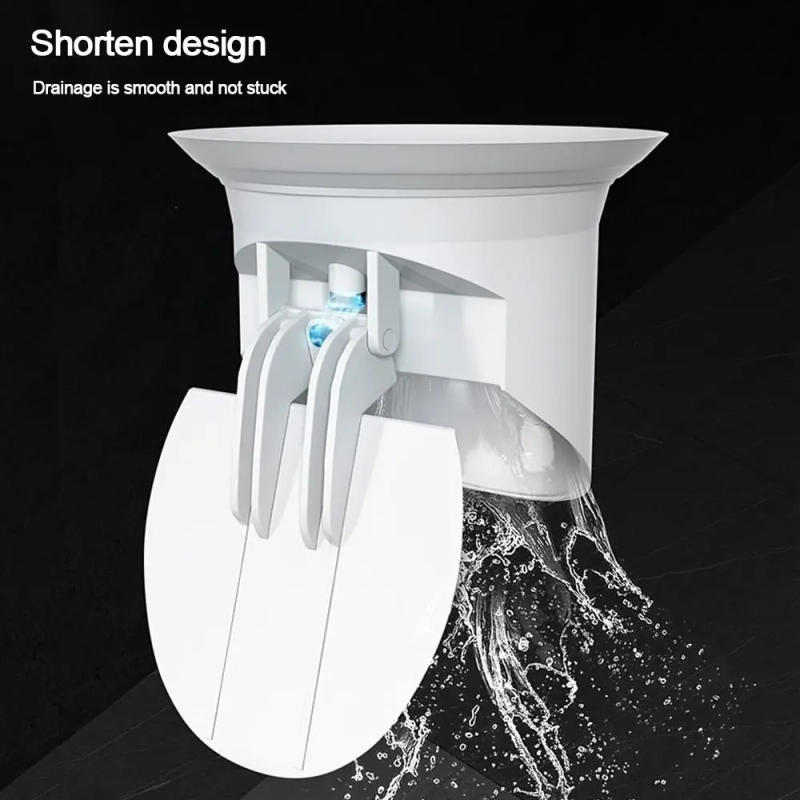 Description Picture 4 of itemAnti-Odor Squatting Pan Anti-smell Plug Deodorize Plastic Toilet Fitting Prevent Sewage Overflow white