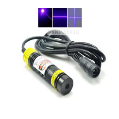 Focusable 405nm 20mw Dot/Line/Cross Violet Blue Laser Module 16x68mm
