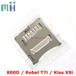 NEW For Canon EOS 800D / Rebel T7i / Kiss X9i / 6D2 6DII 6DM2 SD Memory Card Reader Slot Holder Camera Replacement Spare Part