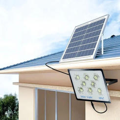 100W/200W Solar Outdoor Lamp Wall Lamp Courtyard Lighting LED Lighting Super Bright High Power Household Outdoor Floodlight HOT