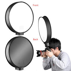 1pc 30cm/40cm Universal Mini Round Softbox Portable Flash Diffuser Soft Box for DSLR Cameras Photo Speedlite Shooting Tent Light
