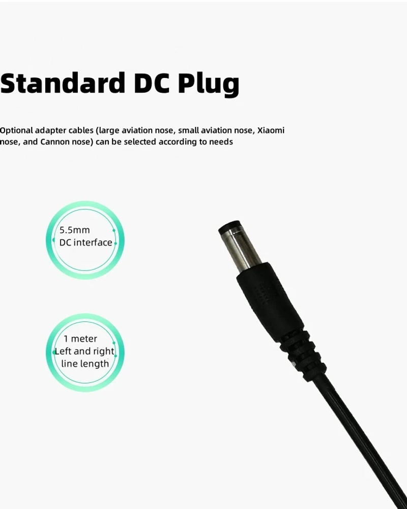 Description Picture 5 of itemBrand New Power Adapter AC 100-240V Black DC 42V 2A Electric Scooter Accessories US/ EU/ UK Plug For 24-36v Lithium Battery