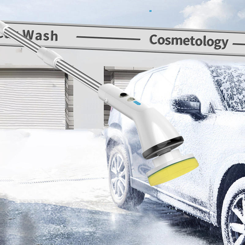 Description Picture 2 of itemCordless Electric Spin Srubber for Home Extension Cleaning Brush Bathroom Power Shower Scrubber Cleaner Tool