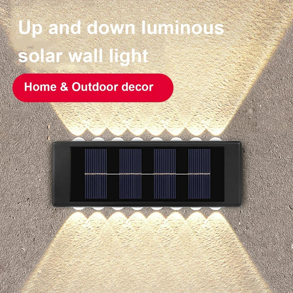 Description Picture 3 of itemZilvix LED Solar Lamp Outdoor Waterproof Wall Lights For Garden Yard Decor Landscape Up and Down Luminous Lighting Sunlight