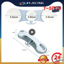 1~5PCS 40kg-110kg Bathroom Suction Cup Shower Handle Safety Anti Slip Handrail Support Bar For Elderly Bath Shower Accessories