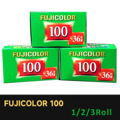 Original 1/2/3/5 Rolls (36 Exposure/Roll) Fujicolor 100 Color Film Fujifilm 100 ISO 100 for 135 Format Film Camera