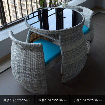 Outdoor Patio Furniture Garden Furniture Sets Modern Balcony Restaurant Rattan Chair Creative Homestay Courtyard Leisure Chairs