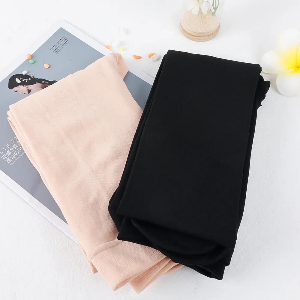 Description Picture 6 of item1/2Pairs Fleece Tights Winter Women Girl Black Thicken Warm Pantyhose Highly Elastic Soft Comfortable Stocking Fashion Accessory