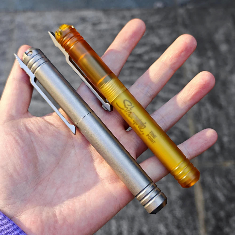 Description Picture 2 of itemEDC Ultem Imported PEI Titanium Alloy Pen With Collection Writing Multi-functional Portable Outdoor EDC Tools