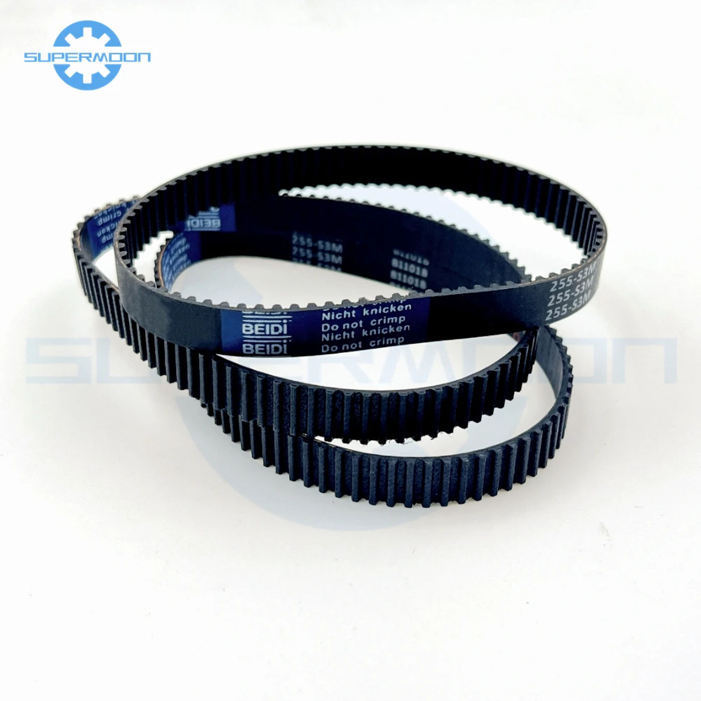 Description Picture 5 of itemS3M Drive Rubber Timing Belt Length249 252 255 258 261 264 267 270 273 276 279 282mm Width 6-20mm Closed-Loop Transmission Belt